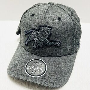 Zephyr Jackson State Tigers‎ Gray Heather Hat Cap Stretch Flex Medium NCAA